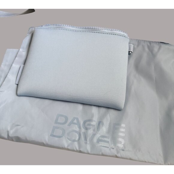 Dagne Dover Dakota Large Laptop Backpack in Daylight Pale Blue Color - Picture 8 of 10